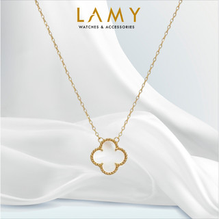 Dây chuyền nữ LAMY Dual Lucky Four Leaves Necklace Gold 6403