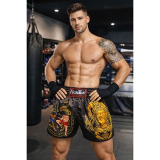 Quần Muay Fighter QMF-06 | Quần Shorts Muay Thái Chuẩn Đẹp 2026 Cho Nam & Nữ
