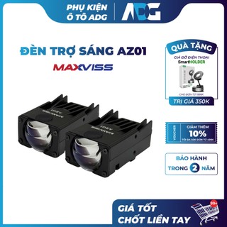 Bóng LED trợ sáng ô tô/xe máy CHÍNH HÃNG Maxviss AZ01 - Nhỏ gọn, Giữ Zin, Tăng sáng, Đăng kiểm được | Phụ kiện ô tô ADG