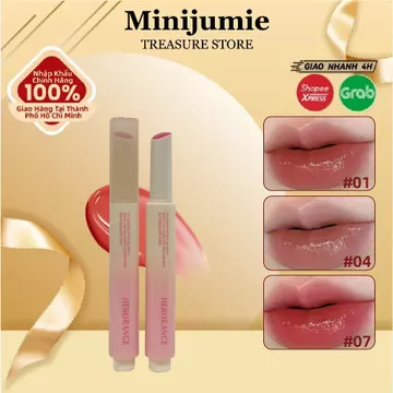 Herorange son dưỡng màu Kem son bùn son kem lì son tint bóng 2.5g