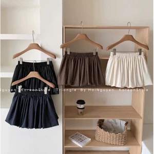 TRIANGLE - Pum Skirt (Cân nhắc kỹ, return is not welcomed)- Chân váy bí style Hàn Quốc trẻ trung, năng động, dễ mặc