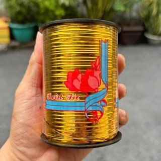 Dây kẽm bọc nhựa bản 4mm dài 100m dùng cố định cành hoa, cột kẹo, làm đồ thủ công rất đẹp Pinky Shop