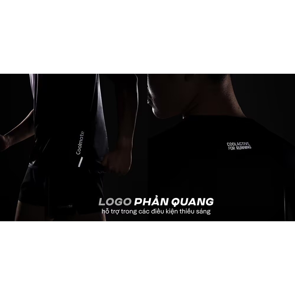[TẶNG QUÀ ĐƠN 329K]Combo 2 áo thun nam thể thao chạy bộ Essentials Fast & Free Run II siêu nhẹ, áo đỏ Việt Nam Coolmate