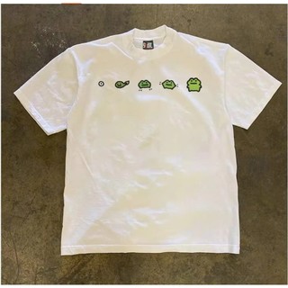 Áo Phông Cộc Tay Hè Form UNISEX Phối HÌNH CÁC CHÚ ẾCH Cá Tính, Áo Thun Chất Liệu Cotton Khô Mềm Mịn Thoáng Khí Thấm Hút