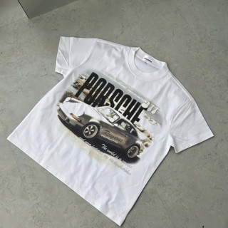 [COD] Áo Thun Boxy PORSCHE NOSTAGIC  Unisex Nam Nữ