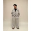 Áo Khoác Hoodie Zip MMESTLINE "UNIFORM" Form Boxy Nỉ Bông Hình Thêu Mật Độ Dày