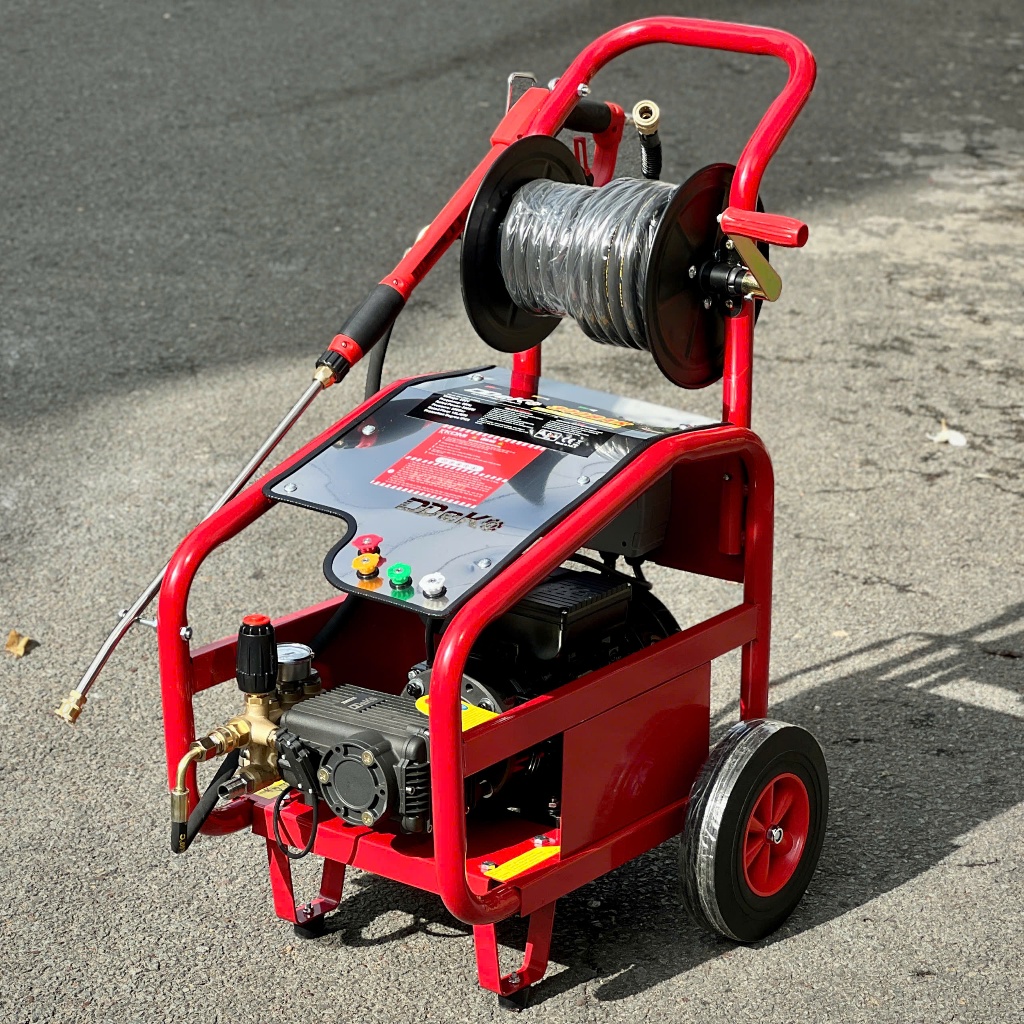 Máy Xịt Rửa Cao áp Công nghiệp DEKO DK-X35A Công suất 3,5kW, Áp lực đến 300Bar Lưu lượng nước 15 L/p