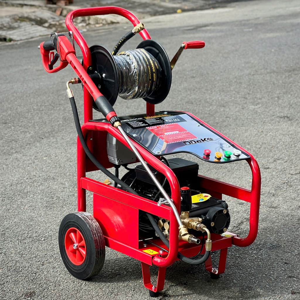 Máy Xịt Rửa Cao áp Công nghiệp DEKO DK-X35A Công suất 3,5kW, Áp lực đến 300Bar Lưu lượng nước 15 L/p