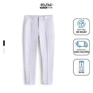 Quần Tây Nam Dài Trơn Form Slim - Routine 10S25PFO005