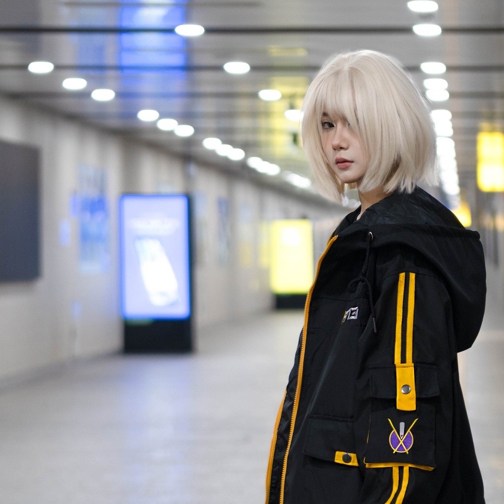 Áo Khoác Kaixa Dù Thêu Nam Nữ Unisex Form Rộng Oversized