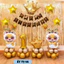 Set Bong Bóng Trang Trí Sinh Nhật Tuổi Rắn,Tuổi Rồng, Combo Bóng Bay Decor Dễ Dàng Setup Tại Nhà