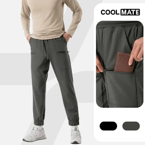 Quần Jogger nam thể thao Studio Woven co giãn, thấm hút Coolmate