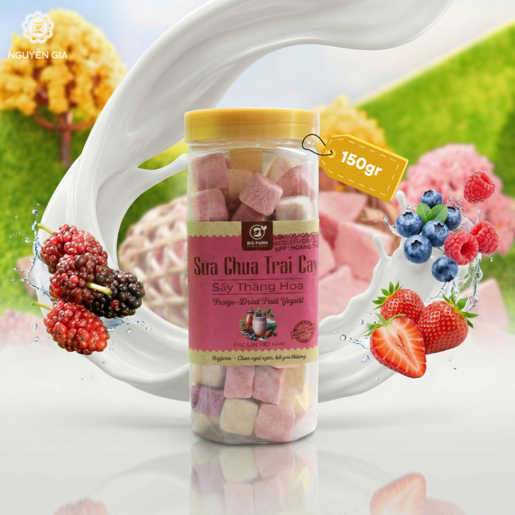 Sữa Chua Sấy Thăng Hoa Bigfarm 150g NGDAV097