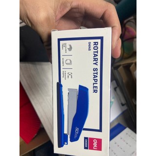 Bấm kim Deli 0414S Xanh Dương - Bấm đến 50 tờ - Bền Đẹp - Chất Lương