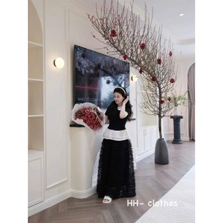 Áo cổ sen zip pha thô bèo gấu cộc tay