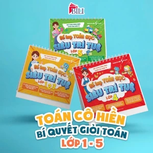 Sổ tay Toán học Siêu trí tuệ [Lớp 1 - 5] - Toán cô Hiền - Bí quyết để học giỏi môn Toán tiểu học