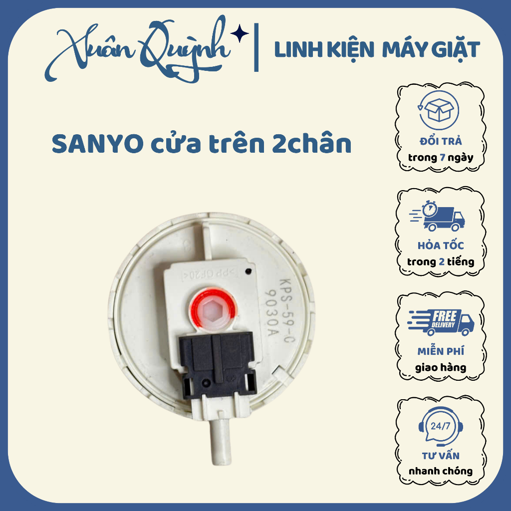 Phao cấp nước máy giặt – phao áp lực nước máy giặt nhiều hãng