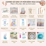 [Tặng 3 Món] Combo Sơ Sinh 39 Món Cao Cấp Cho Em Bé Bính Ngọ Gồm Đồ Vải Và Phụ Kiện Chính Hãng — ảnh 2