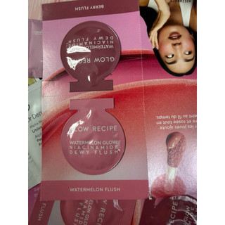 🍉 Sample Má Hồng Glow Recipe Watermelon Glow Niacinamide Dewy Flush (2 Ô x 0.2ml)