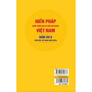 Sách - Hiến Pháp Nước Cộng Hòa Xã Hội Chủ nghĩa Việt Nam Năm 2013 (Sửa Đổi, Bổ Sung Năm 2025) ndbooks