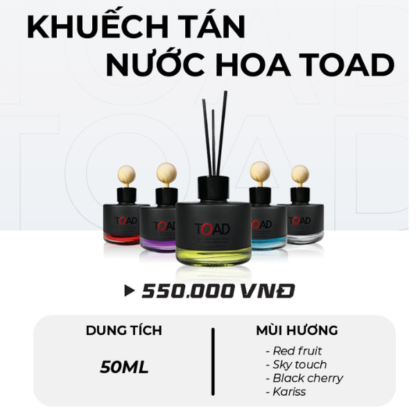 Nước Hoa Ô Tô Cao Cấp TOAD Nước Hoa Khử Mùi Xe Hơi Tinh Dầu Thiên Nhiên Thiết Kế Sang Trọng Mùi Hương Thanh Lịch