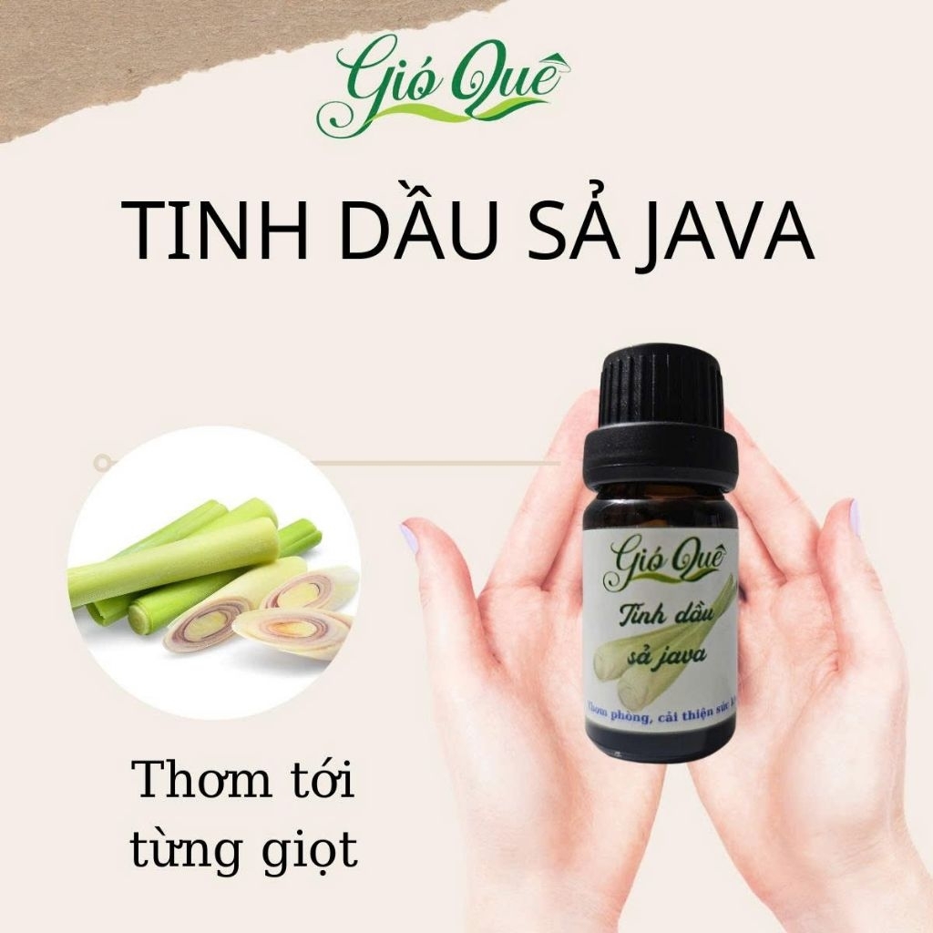 Tinh dầu sả ( sả chanh, sả java) lọ 10ml