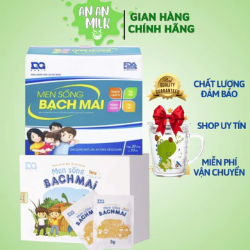 Men sống Bạch mai Men vi sinh cho Bé - Bổ sung lợi khuẩn , Giúp cân bằng hệ vi sinh