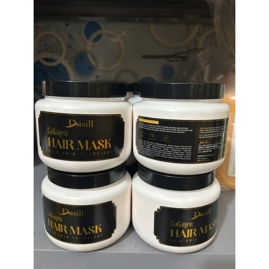 Hấp Dầu Ủ, Phục Hồi Siêu Mềm Mượt Keratin Repair Hair Mark Slider | Made in Italy | 500ml