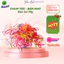 Chun buộc tóc siêu dai nhiều màu sắc bản nhỏ - túi 10g