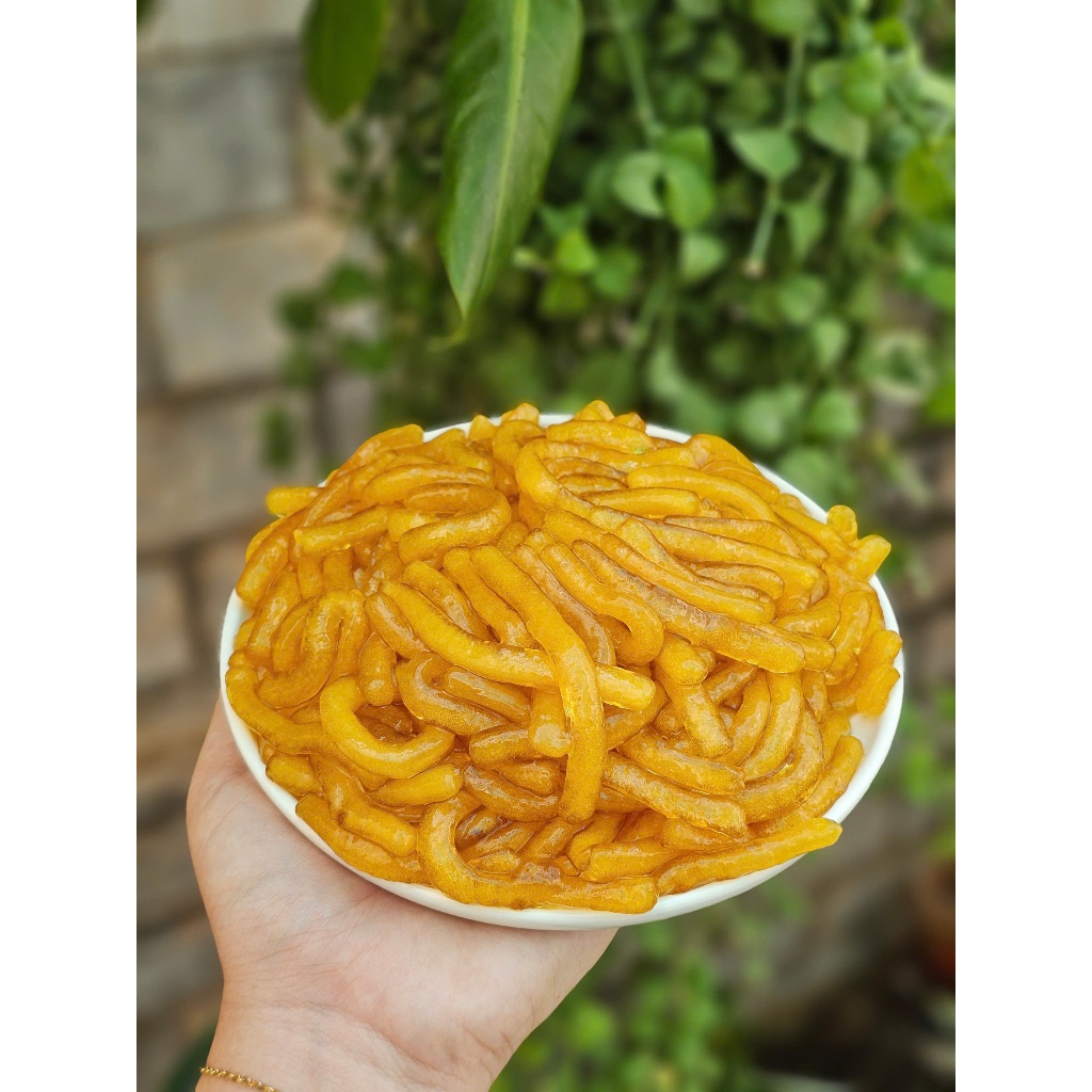 Trân Châu Sợi Hoàng Kim LONG PHÚ Gói 1kg - Topping Nguyên Liệu Trà Sữa Dẻo Dai Siêu Cuốn