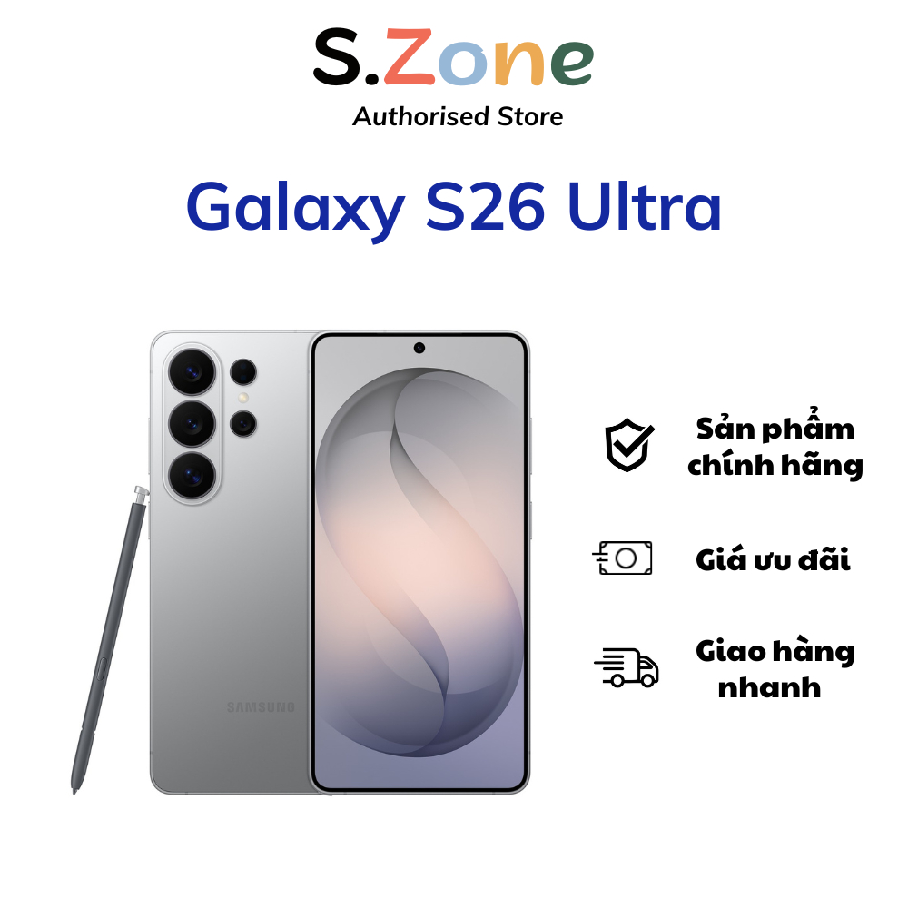 Điện Thoại Samsung Galaxy S26 Ultra 5G 12GB/256GB - Hàng Chính Hãng | BigBuy360 - bigbuy360.vn