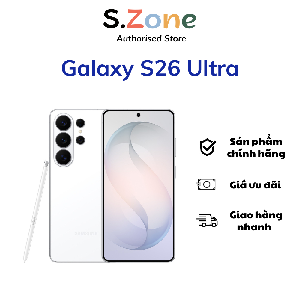 Điện Thoại Samsung Galaxy S26 Ultra 5G 12GB/256GB - Hàng Chính Hãng | BigBuy360 - bigbuy360.vn