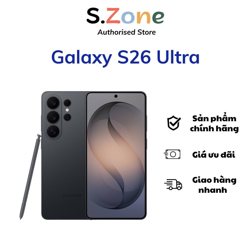 Điện Thoại Samsung Galaxy S26 Ultra 5G 12GB/256GB - Hàng Chính Hãng | BigBuy360 - bigbuy360.vn