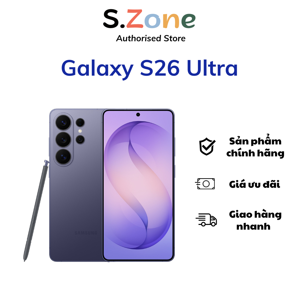Điện Thoại Samsung Galaxy S26 Ultra 5G 12GB/256GB - Hàng Chính Hãng | BigBuy360 - bigbuy360.vn
