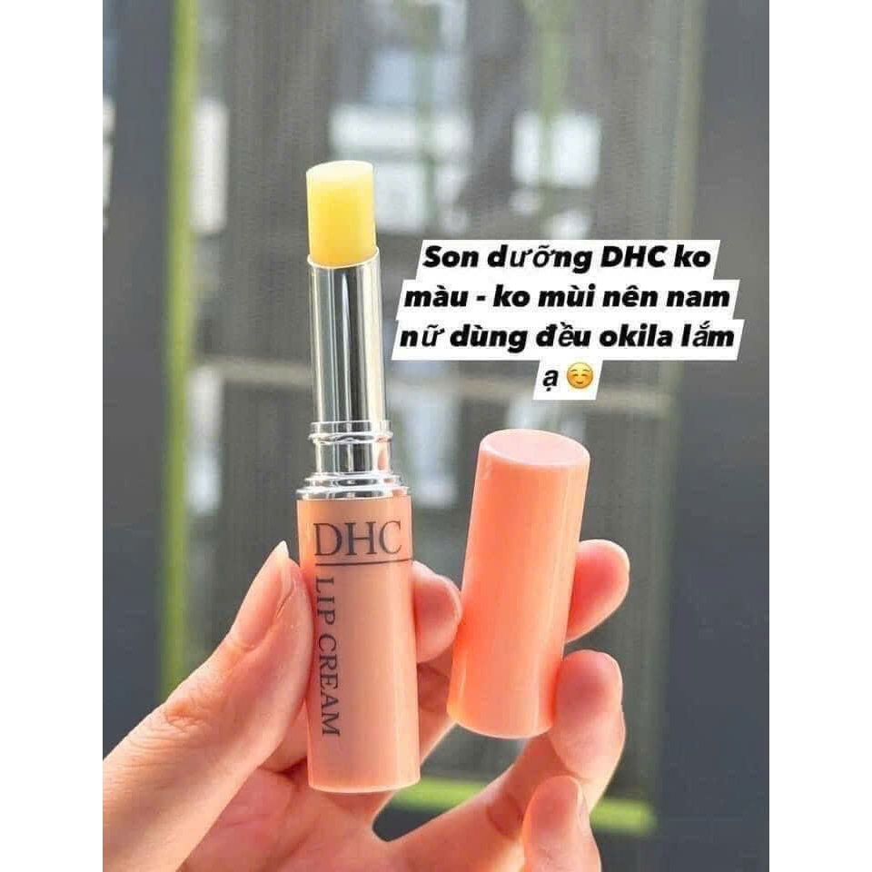 Son Dưỡng Không Màu DHC Lip Cream Nhật Bản, Hỗ Trợ Dưỡng Ẩm Và Giúp Đôi Môi Luôn Mềm Mại 1.5g | BigBuy360 - bigbuy360.vn