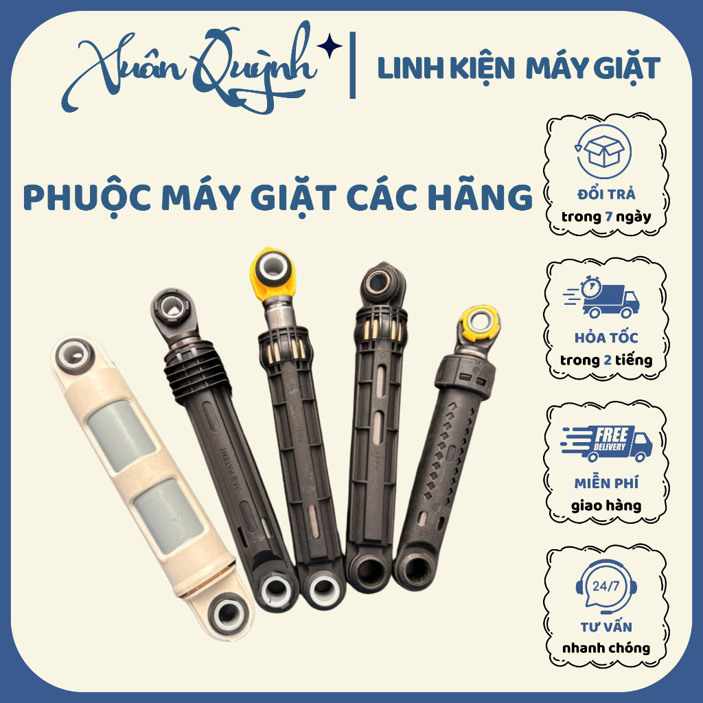 [1 CÂY] Phuộc máy giặt - Linh kiện giảm xóc chống rung lắc cho máy giặt cửa trước