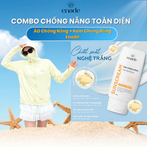 Áo Chống Nắng Su Lạnh + Kem Chống Nắng Enade