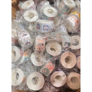 Cuộn 500 sticker hoạt hình ngộ nghĩnh, tem dán sticker hoạt hình nhiều mẫu mã cute lựa chọn