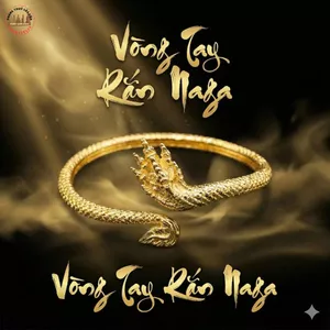 Vòng Tay Nữ Họa Tiết Rồng Naga Uốn Lượn Sắc Sảo Phụ Kiện Trang Trí Cổ Tay Làm Quà Tặng