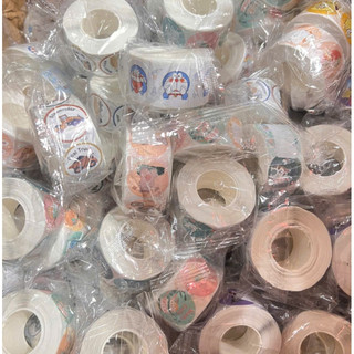 Cuộn 500 sticker hoạt hình ngộ nghĩnh, tem dán sticker hoạt hình nhiều mẫu mã cute lựa chọn