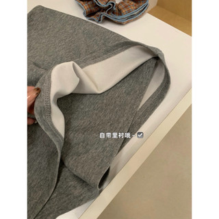𝐏𝐡𝐢𝐞𝐧 𝐖𝐆𝐖𝐄 | (Sẵn) w8931 Chân Váy Thun Co Dãn Dáng Chữ A 3 Màu Trơn