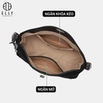 [TẶNG QUÀ TRUNG THU 599K] Túi xách nữ da thật ELLY ET216 đeo vai đeo chéo công sở cao cấp — ảnh 6