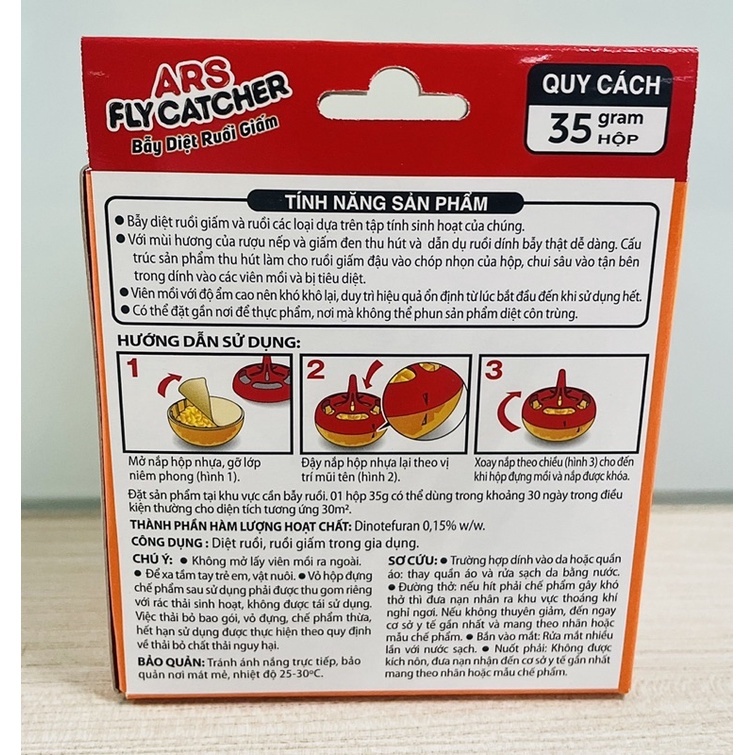 Bẫy Diệt Ruồi Giấm Nhập Nhật Bản - Hiệu Quả 1 Tháng, An Toàn Cho Trẻ Em & Thú Cưng, Dùng Trong Nhà Bếp