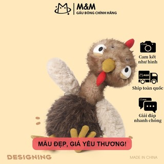 Gà lông xù bông nhồi – búp bê xấu mà dễ thương, ngây ngô đáng yêu, giao hàng từ kho Hà Nội Gà tây
