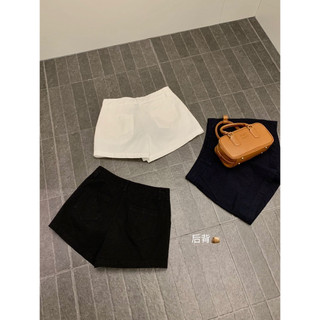 𝐏𝐡𝐢𝐞𝐧 𝐖𝐆𝐖𝐄 | (Sẵn) w8929 Quần Short Kaki Cạp Cao Dáng A Trơn
