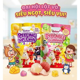 KẸO DẺO COKOC GÓI LỚN 300G-375G [MẪU TẾT]