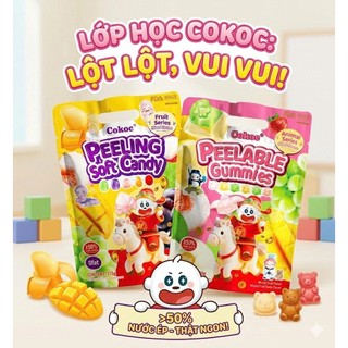 KẸO DẺO COKOC GÓI LỚN 300G-375G [MẪU TẾT]