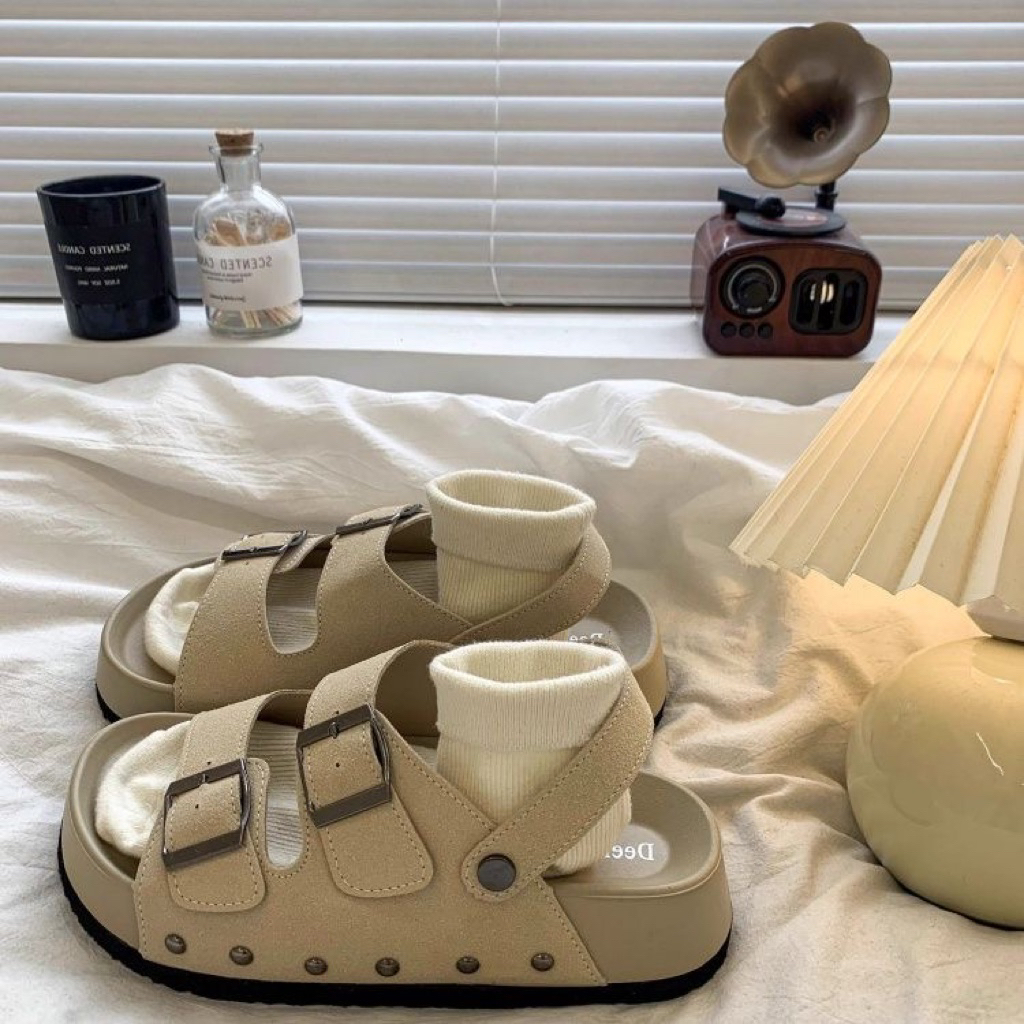 ✨ Dép Sandal Nữ 2 quai – Êm, Sang & Siêu Dễ Phối Đồ ✨