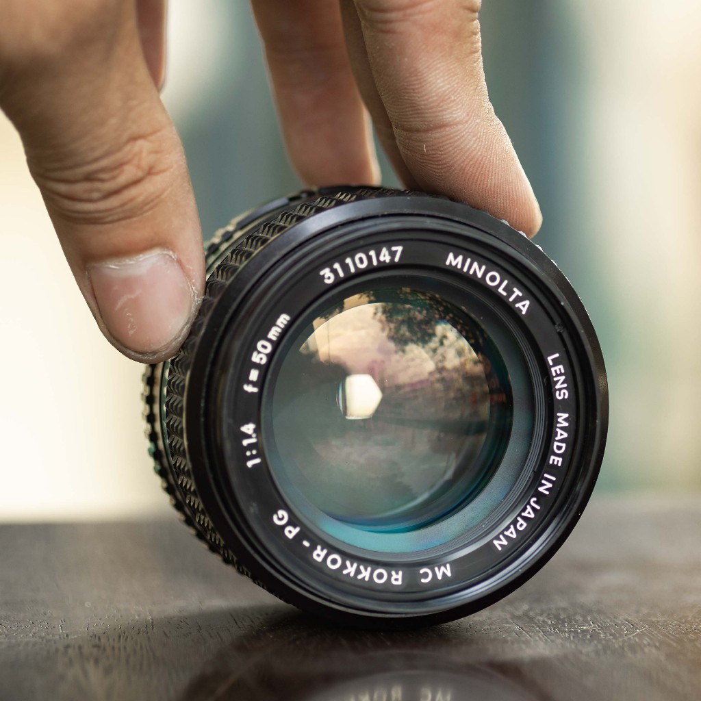 Minolta SRT101 – MC Rokkor PC 50mm f/1.4 | Shopee Việt Nam