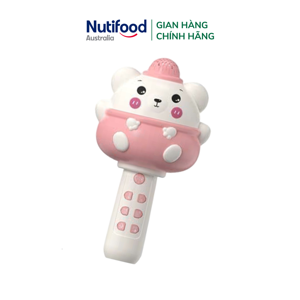 [Gift] Đồ chơi trẻ em bằng nhựa: bộ loa đài kèm mic